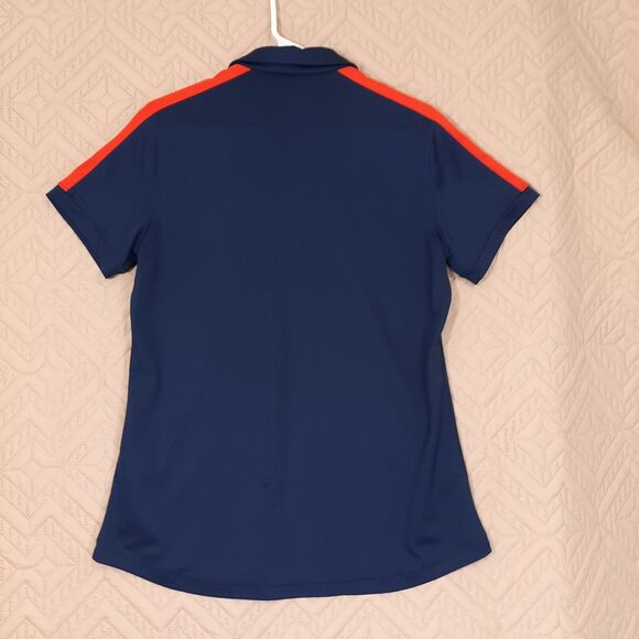 Set of 2 Under Armour Polo Shirt Navy Blue Auburn Tigers SEC Football Sz Large - Picture 10 of 12